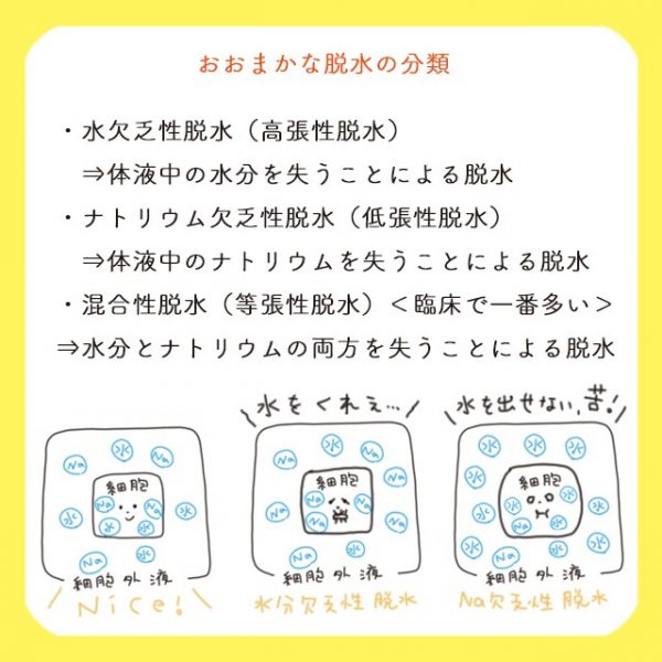 この時期絶対覚えておきたい 脱水診断に必要な血液データをおさらいしよう コタエンジェルのハテナース解説講座 Vol 9 ナースときどき女子