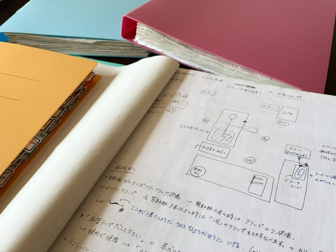 新卒1年目の頃から診療科手術ごとにまとめ続けたノート